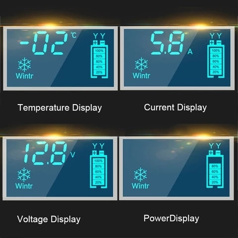 Car battery charger 12V full intelligent automatic battery charger