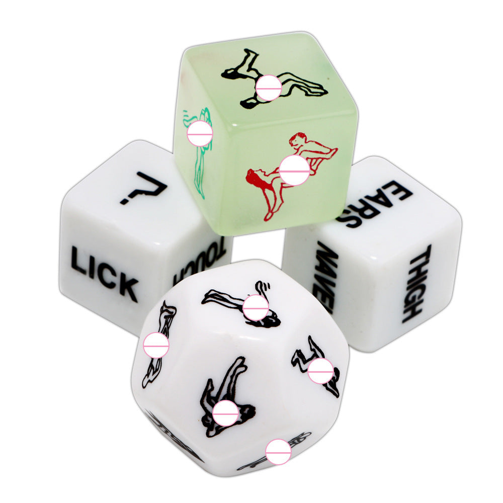 Gifts, games, entertainment, couple props, game dice