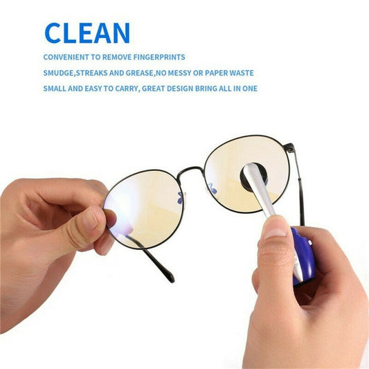 Practical Glasses Cleaner Eyewear Clean Brush Best Eyeglass Maintenance Vision Care Professional Sunglass Clean Glasses Tool