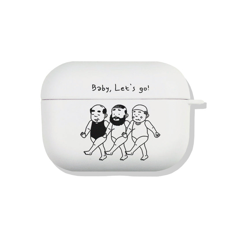 Three Bald Uncles Airpods Protective Sleeve