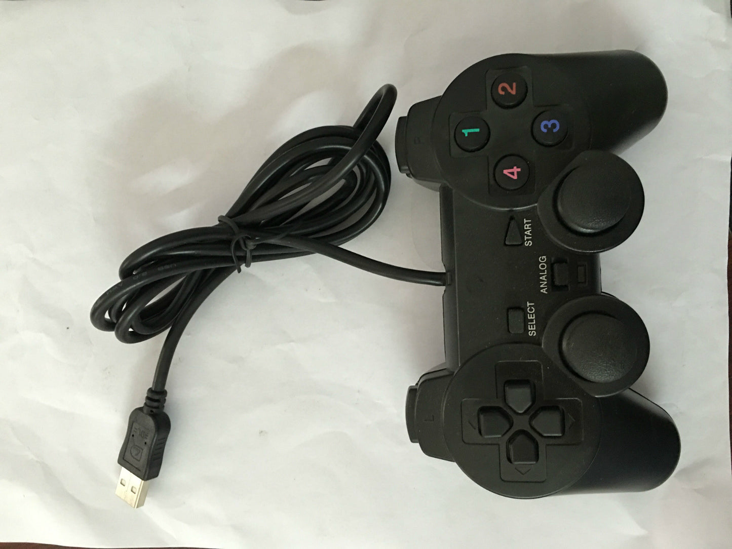 USB gamepad PS2 wired controller