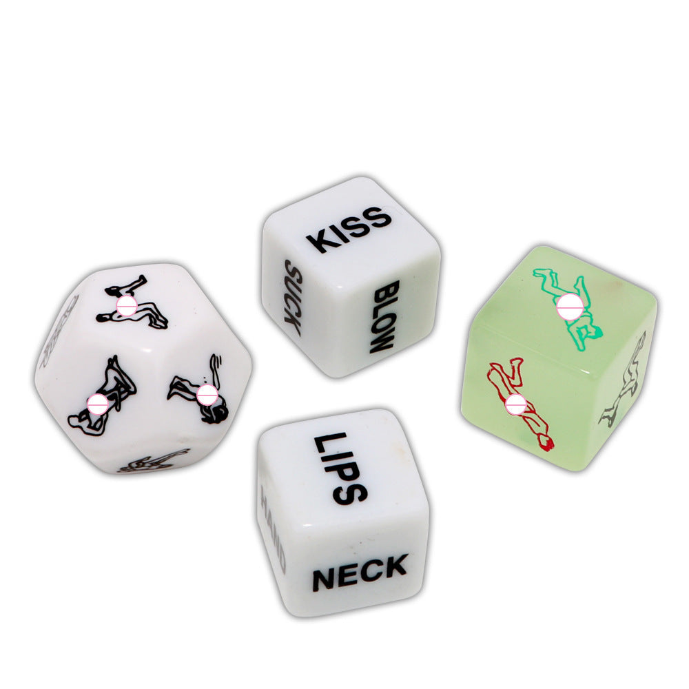 Gifts, games, entertainment, couple props, game dice