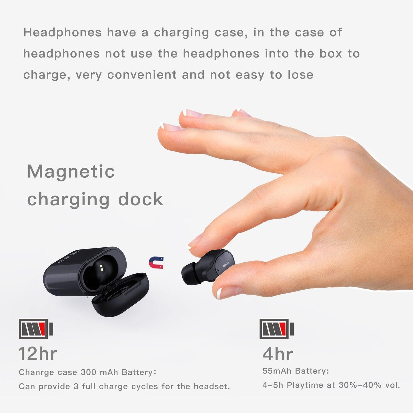 Smart Bluetooth Translation Headphones Instant Wireless Headset Language