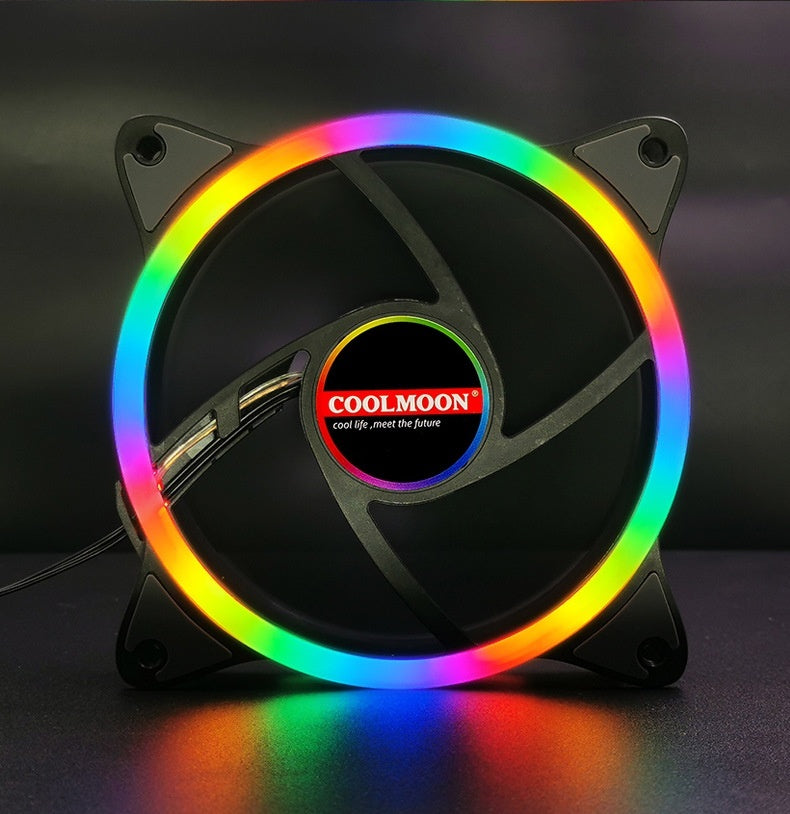 Colorful LED Desktop Computer Fan