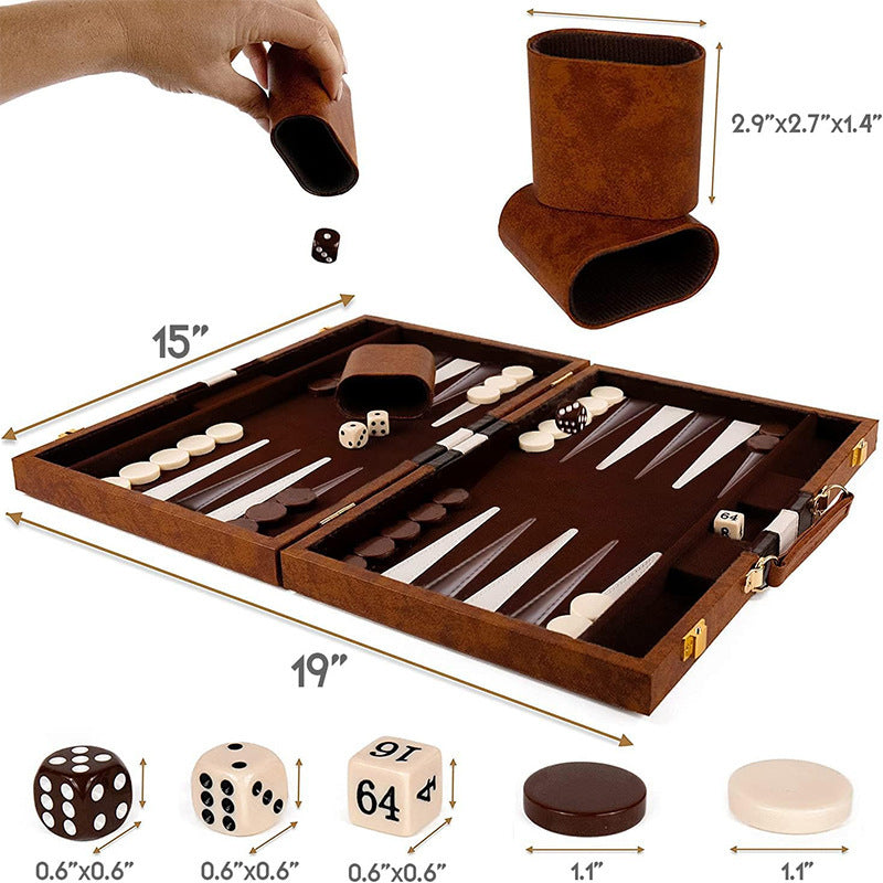 Chess Entertainment Wooden Box Chessboard