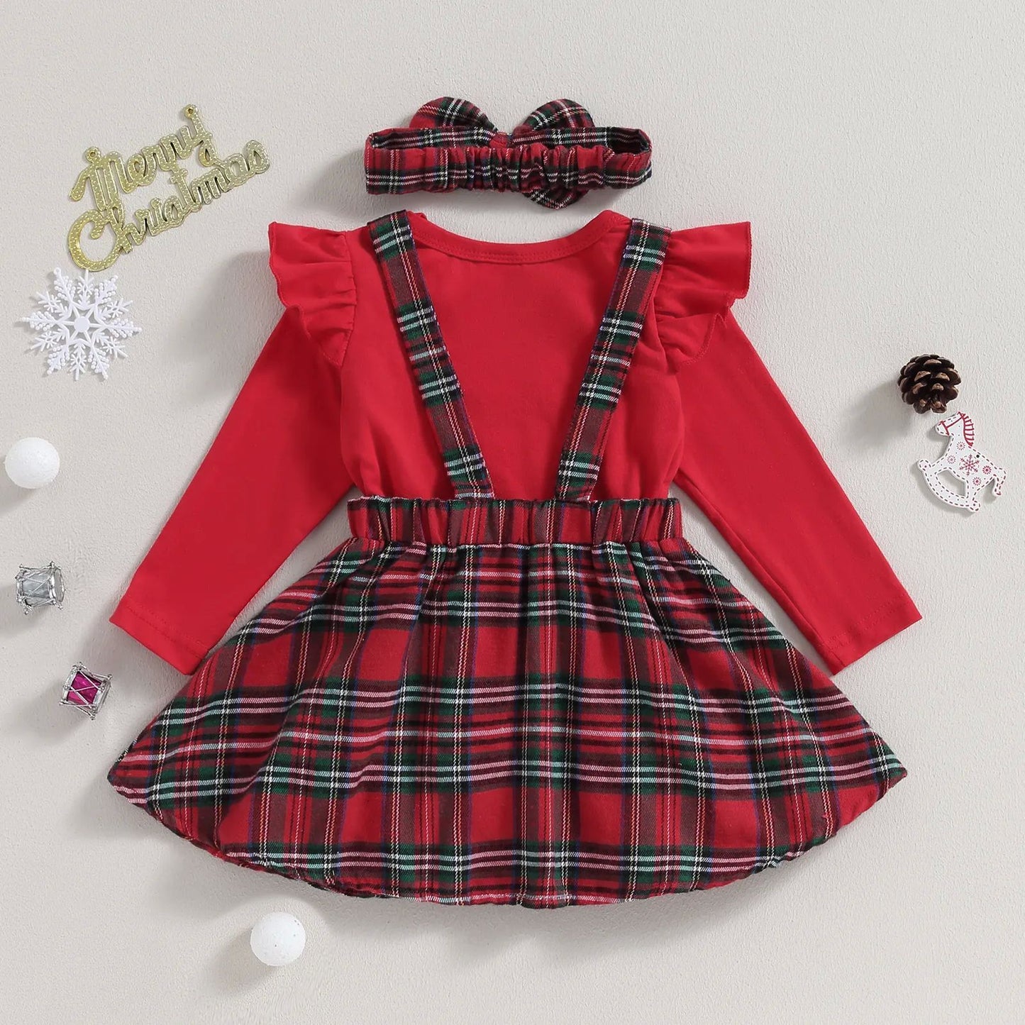 Christmas Newborn Baby Girl Clothing